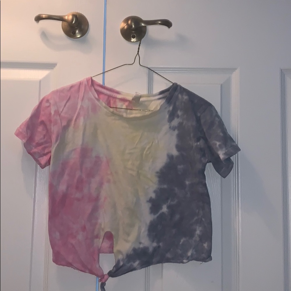 girls tie dye t shirt